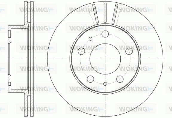 Brake Disc D6504.10