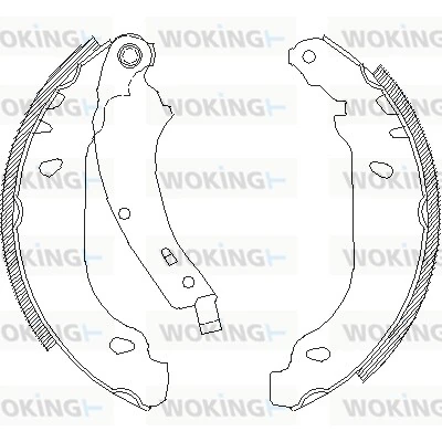 Brake Shoe Z4074.00