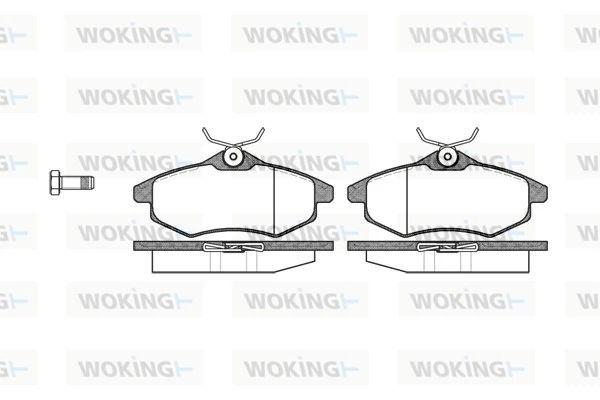 Brake Pad Set, disc brake P9813.00