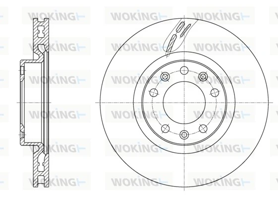 Brake Disc D61583.10