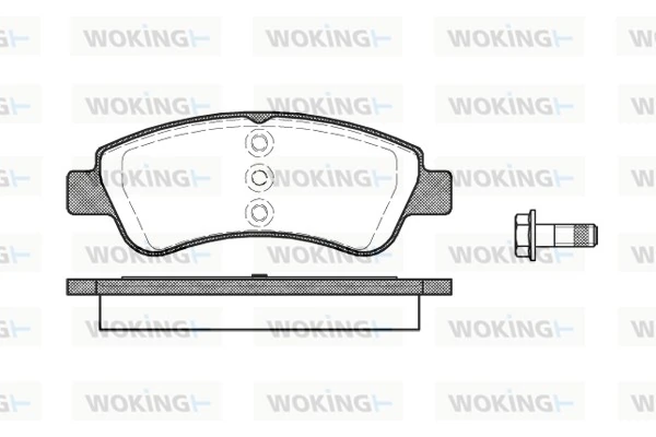Brake Pad Set, disc brake P9403.20