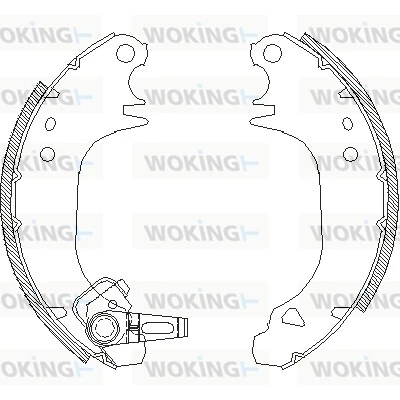 Brake Shoe Z4075.00
