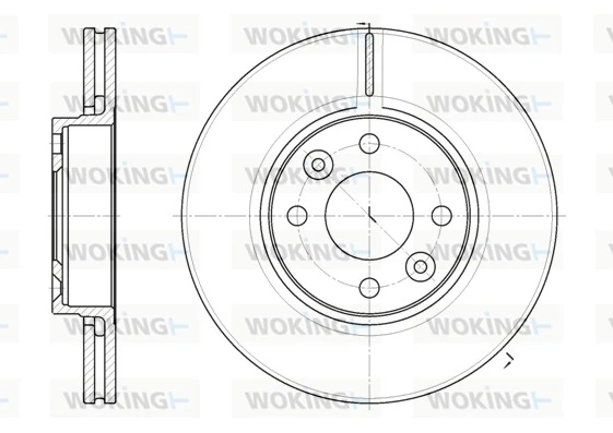 Brake Disc D6683.10