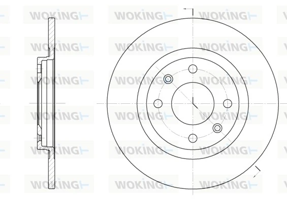 Brake Disc D6241.01