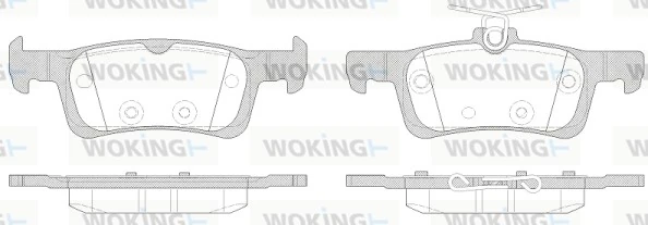Brake Pad Set, disc brake P14633.00