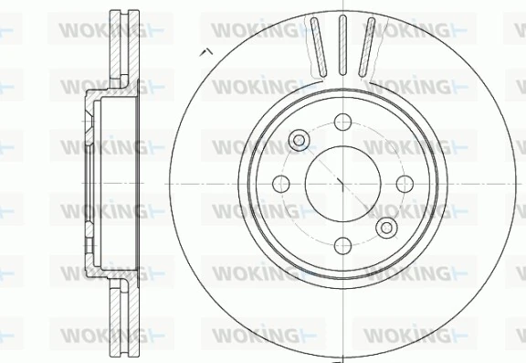 Brake Disc D6583.10