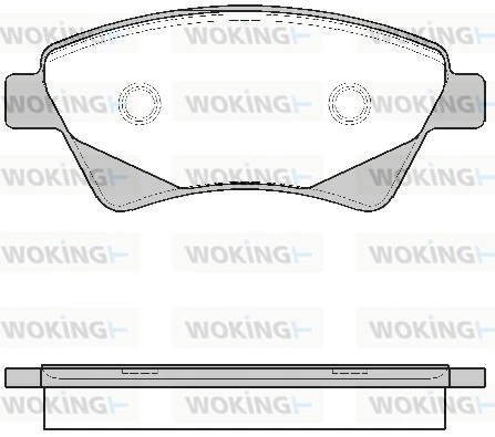 Brake Pad Set, disc brake P8763.20