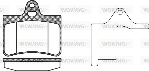 Brake Pad Set, disc brake P9303.20