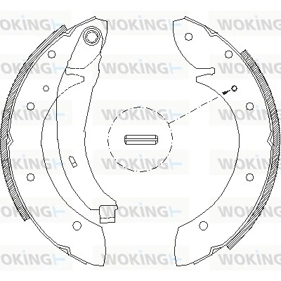 Brake Shoe Z4396.02