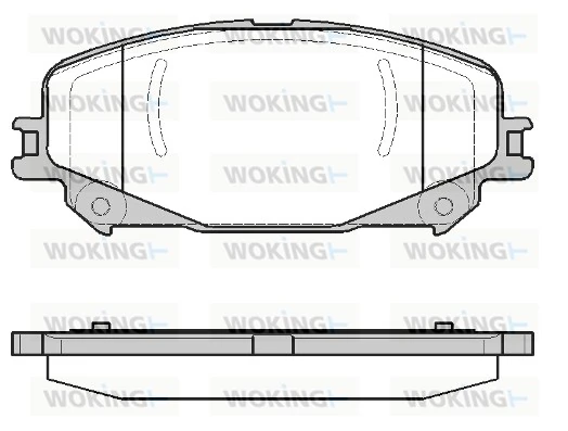 Brake Pad Set, disc brake P12183.30