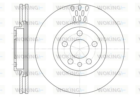 Brake Disc D6305.11