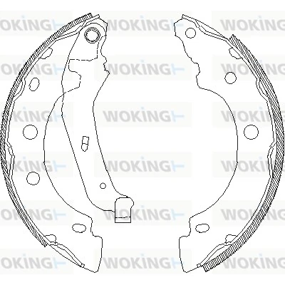 Brake Shoe Z4043.00