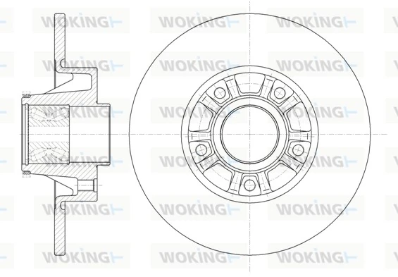 Brake Disc D6733.20