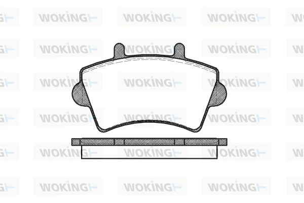 Brake Pad Set, disc brake P9193.00