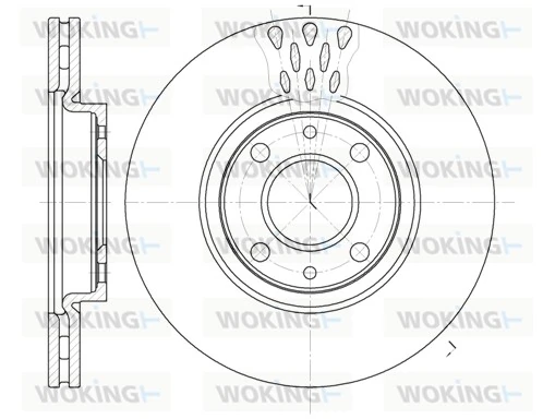 Brake Disc D6443.10