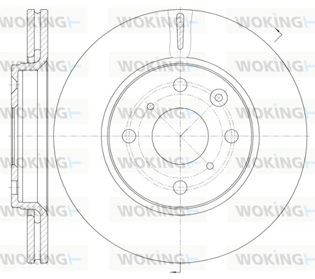 Brake Disc D61003.10