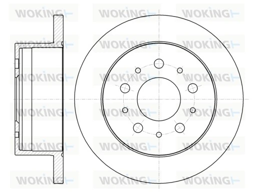 Brake Disc D61055.00