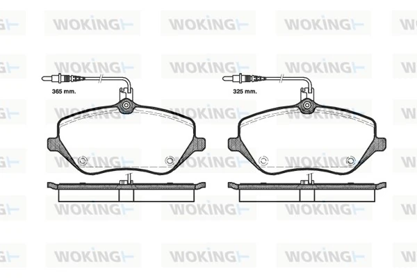 Brake Pad Set, disc brake P10013.04