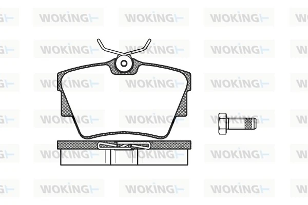 Brake Pad Set, disc brake P4913.30