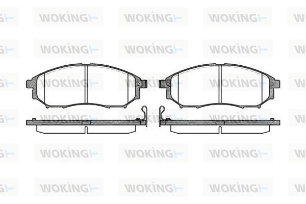 Brake Pad Set, disc brake P9523.14