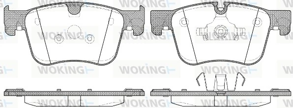 Brake Pad Set, disc brake P14603.00