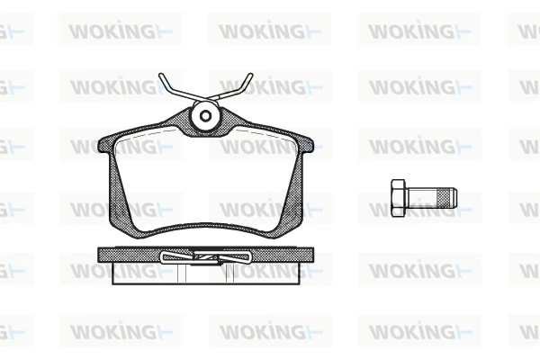 Brake Pad Set, disc brake P3633.10