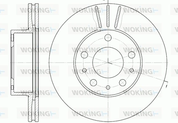 Brake Disc D6476.10