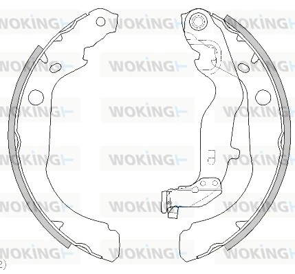 Brake Shoe Z4444.00
