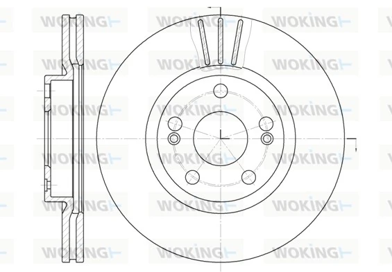 Brake Disc D6301.10