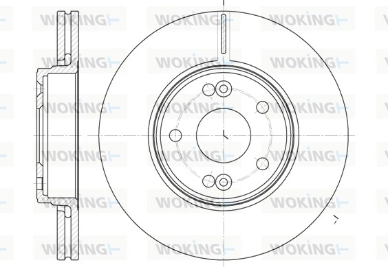 Brake Disc D6697.10