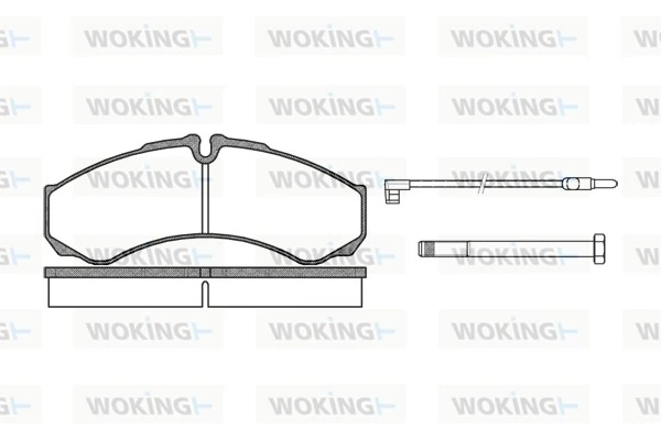 Brake Pad Set, disc brake P7513.02