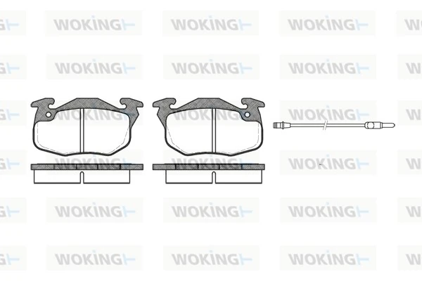 Brake Pad Set, disc brake P0923.12