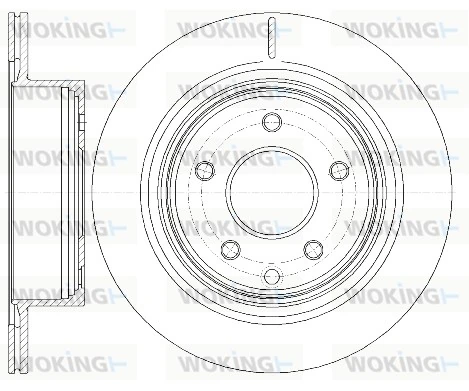 Brake Disc D6998.10