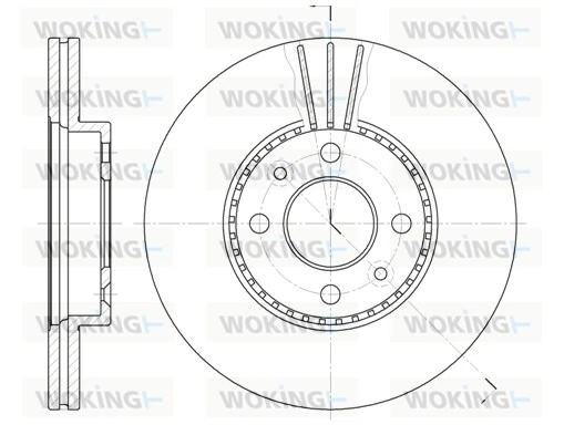 Brake Disc D6227.10