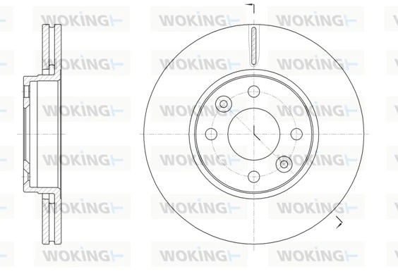 Brake Disc D61474.10