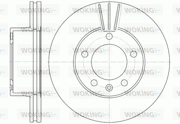 Brake Disc D6643.10