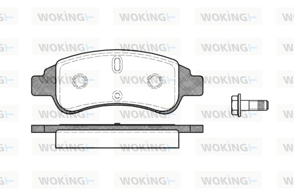 Brake Pad Set, disc brake P9403.30