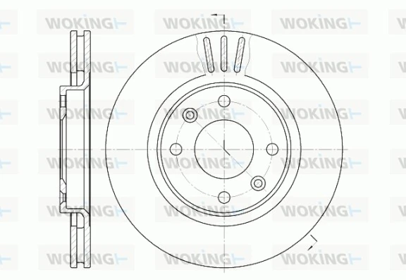Brake Disc D6603.10