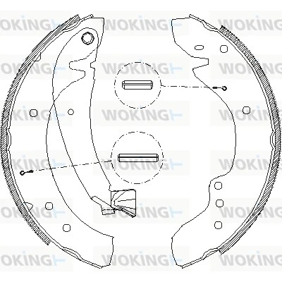 Brake Shoe Z4718.00