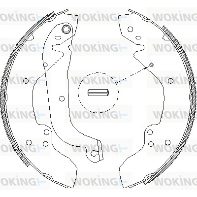 Brake Shoe Z4056.01