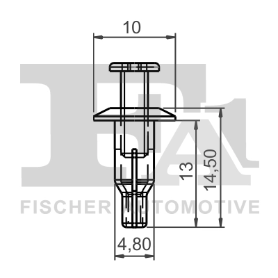 Clip, trim/protection strip 73-30009.5
