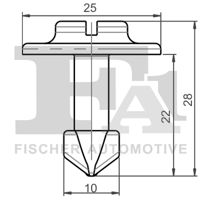 Clip, trim/protection strip 11-40085.5