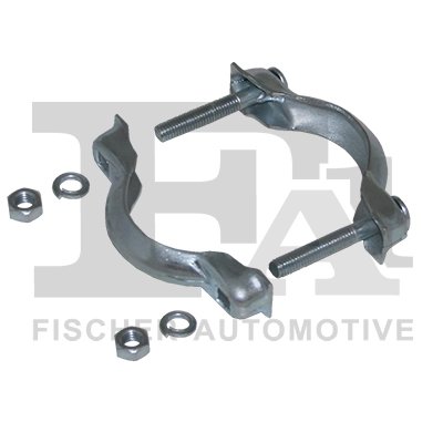 Clamping Piece Set, exhaust system 932-958