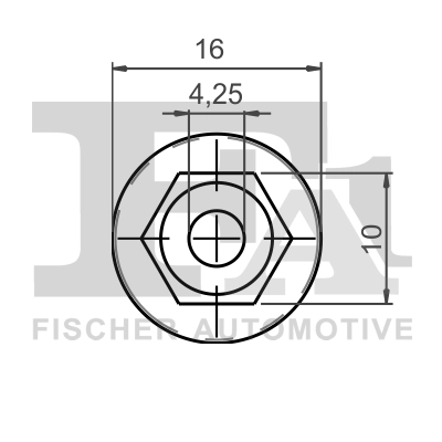Clip, trim/protection strip 10-10005.5