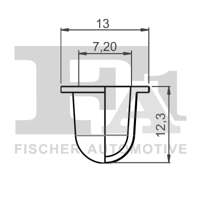 Clip, trim/protection strip 11-60031.5