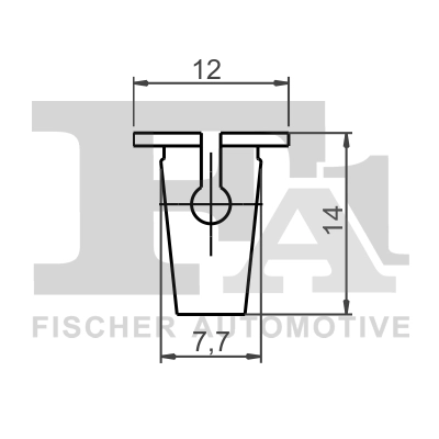 Clip, trim/protection strip 11-60003.5