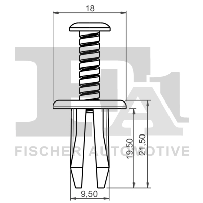 Clip, trim/protection strip 33-30001.5