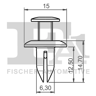 Clip, trim/protection strip 73-30001.5