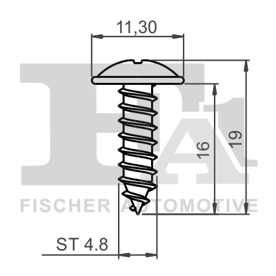 Screw 13-70002.5
