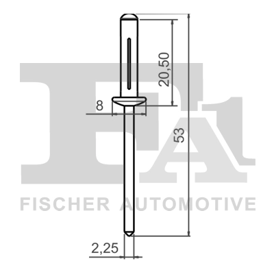Assortment, blind rivets 14-20003.5